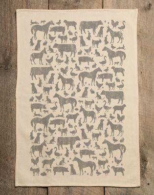 Farm Animals Kitchen Towel