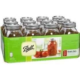 Regular 32 oz Quart Ball Jars