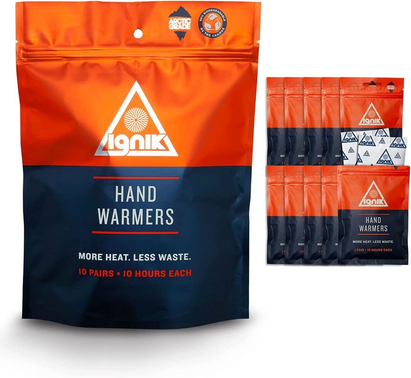 Hand Warmer - 10 Pair Multi-pack