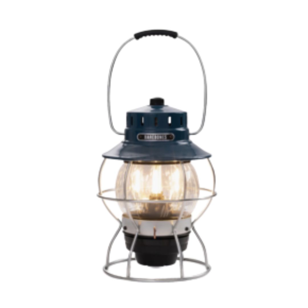 Railroad Lantern Ocean Blue