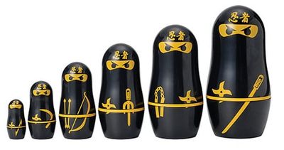 Ninja Nesting Doll