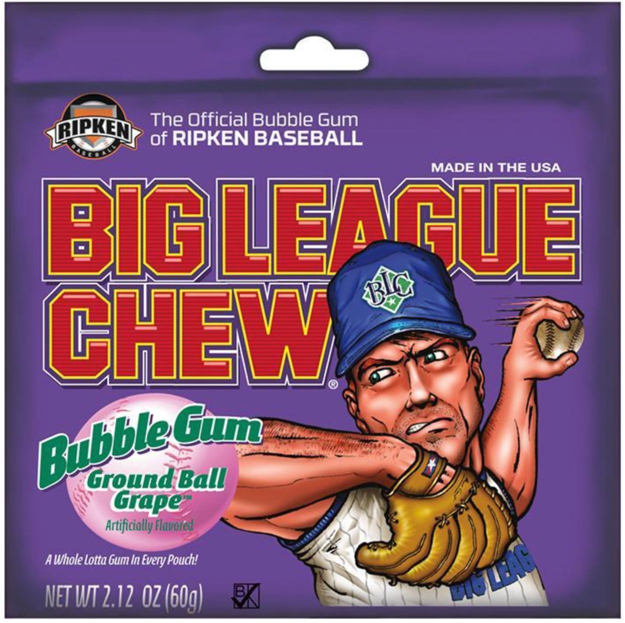 Big League Chew Pouch Grape