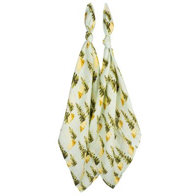 Bamboo Burp Cloth Set of 2