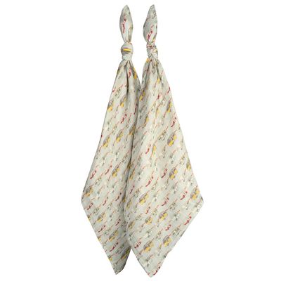 Organic Burp Cloth Set of 2