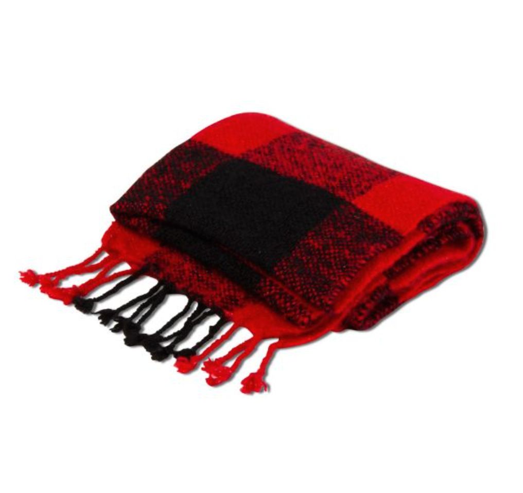 Buffalo Check Shawl