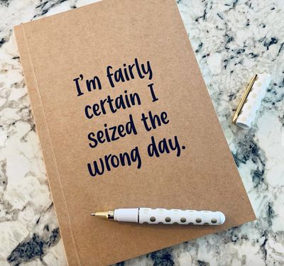 I’m Fairly Certain Kraft Notebook