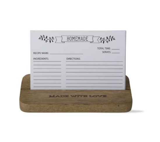 Made with Love Recipe Card Set