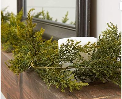 Cedar Pine Green Garland 72&quot;