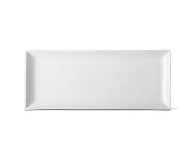 Whiteware Rectangle Serving Platter
