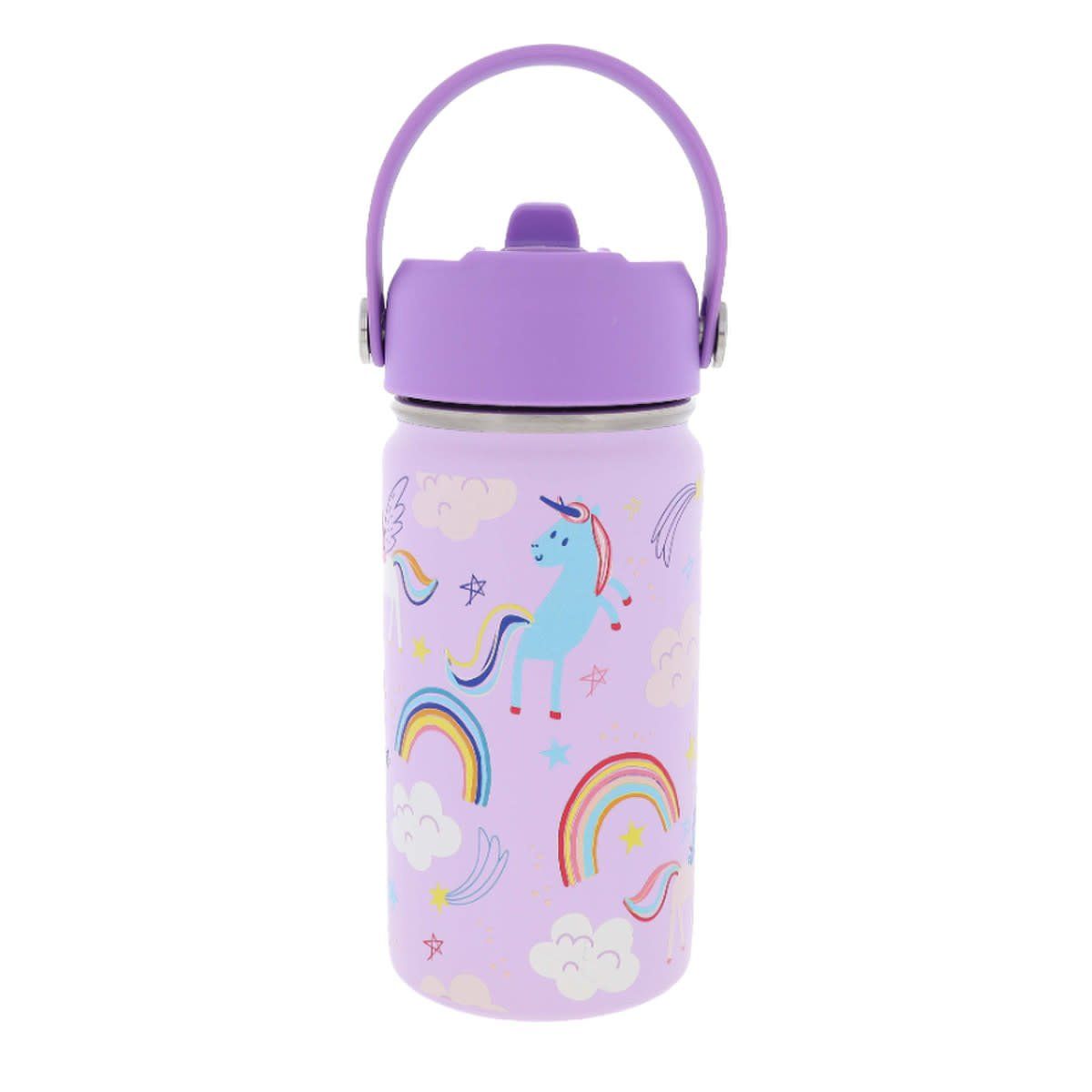 Bottle with Straw Kids 12 oz