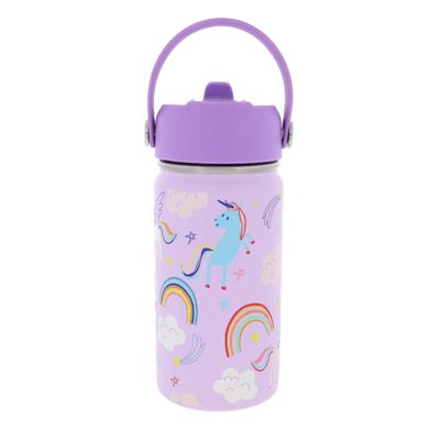 Bottle with Straw Kids 12 oz
