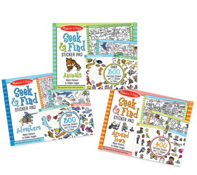 Seek &amp; Find Sticker Pad