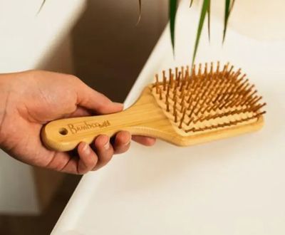 Bamboo Paddle Hairbrush