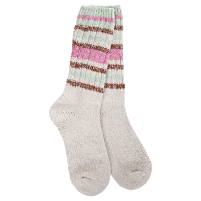 Ragg Crew Stripe Socks