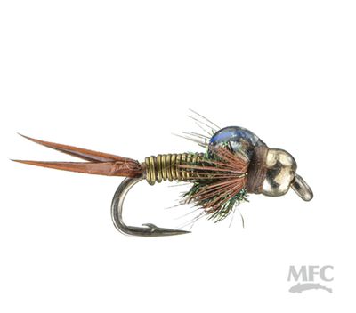 BH Epoxy Back Copper Nymph - Green #12