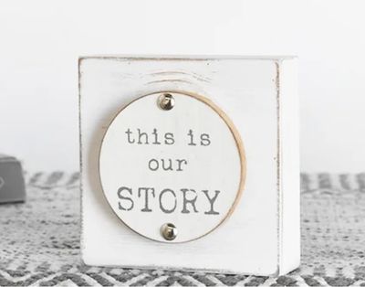 Clearance - This is Our Story Sign