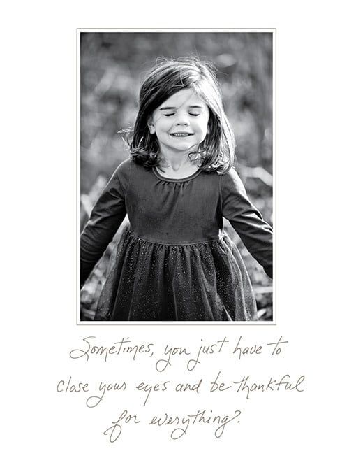 Sometimes You Just Have to Close Your Eyes - Thank You