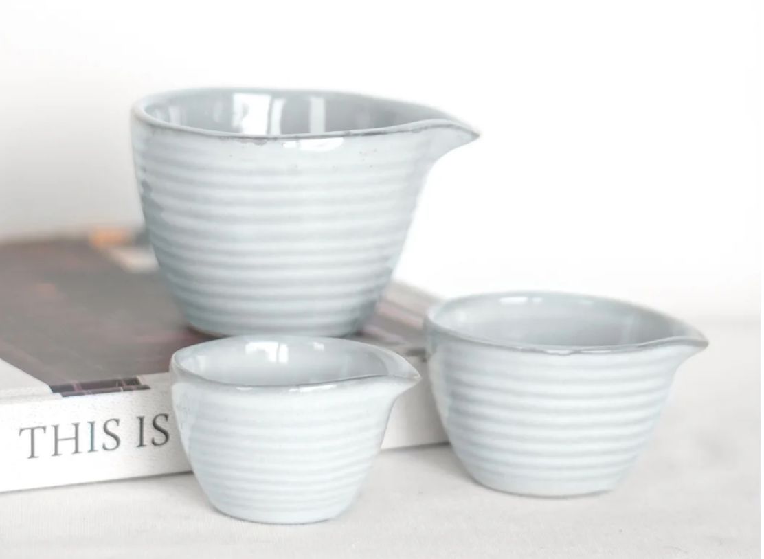 3 Piece Stoneware Bowls