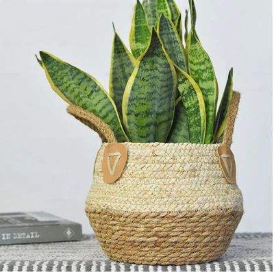 Handled Weave Basket 9&quot;