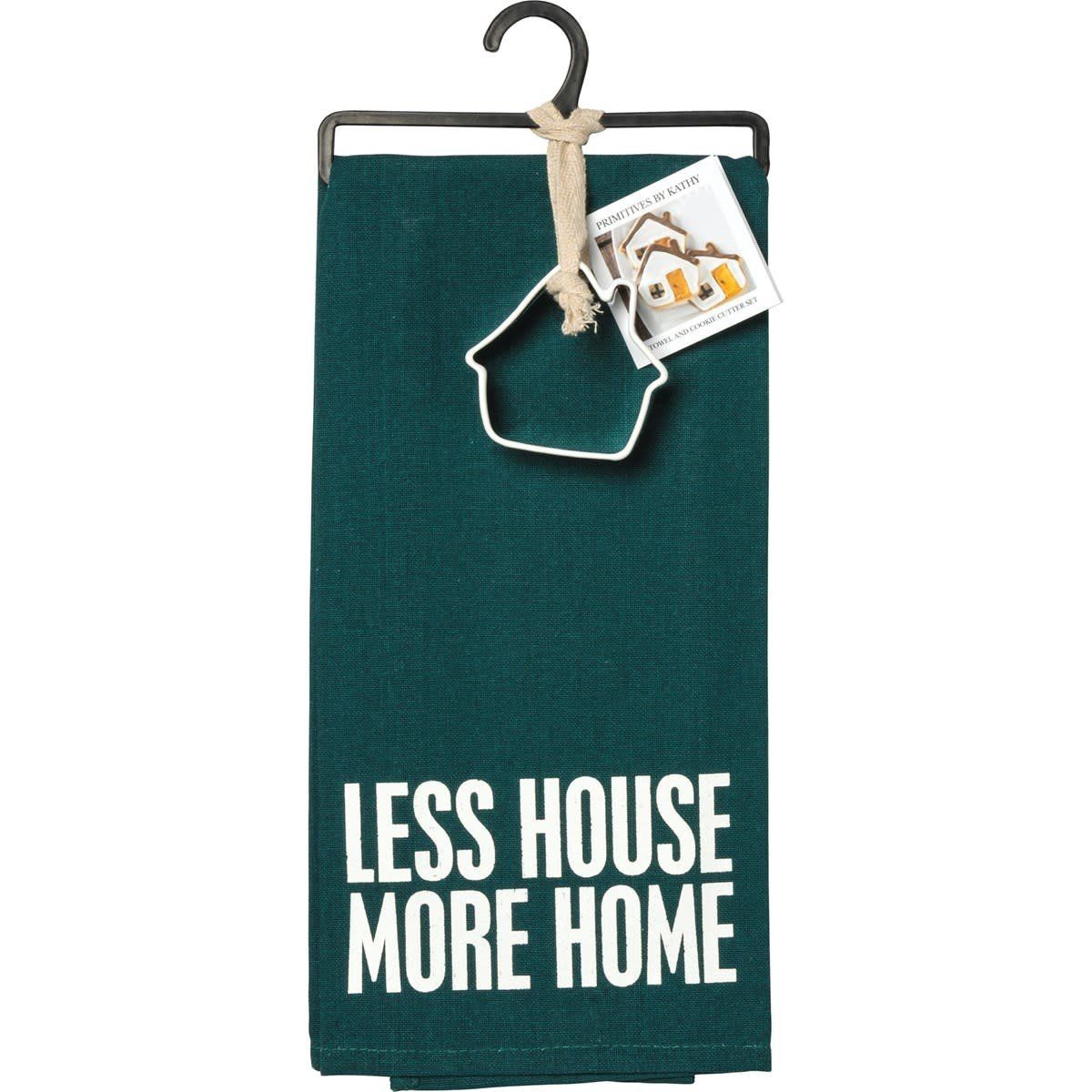 Less House More Home Towel &amp; Cutter Set