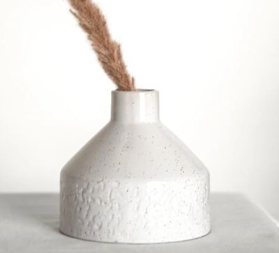 5.1&quot; White Bud Vase