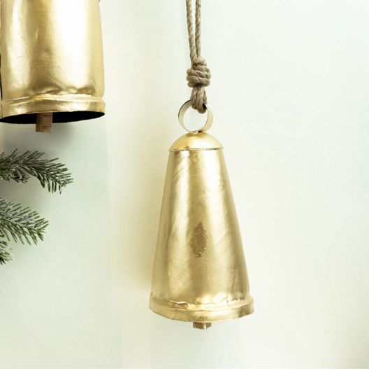 Gold Cowbell 10.5&quot;