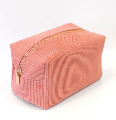 Corduroy Cosmetic Pouch