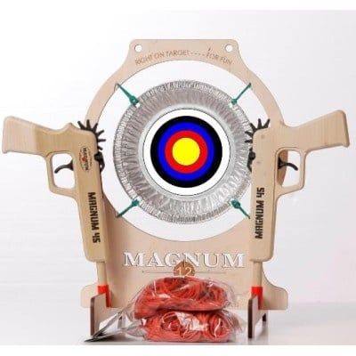 Pie Tin Target Packaged w/ 2-M45 2- 1 oz Red