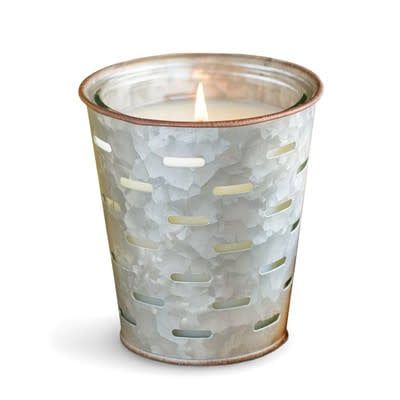 Heirloom Pumpkin Olive Bucket Candle