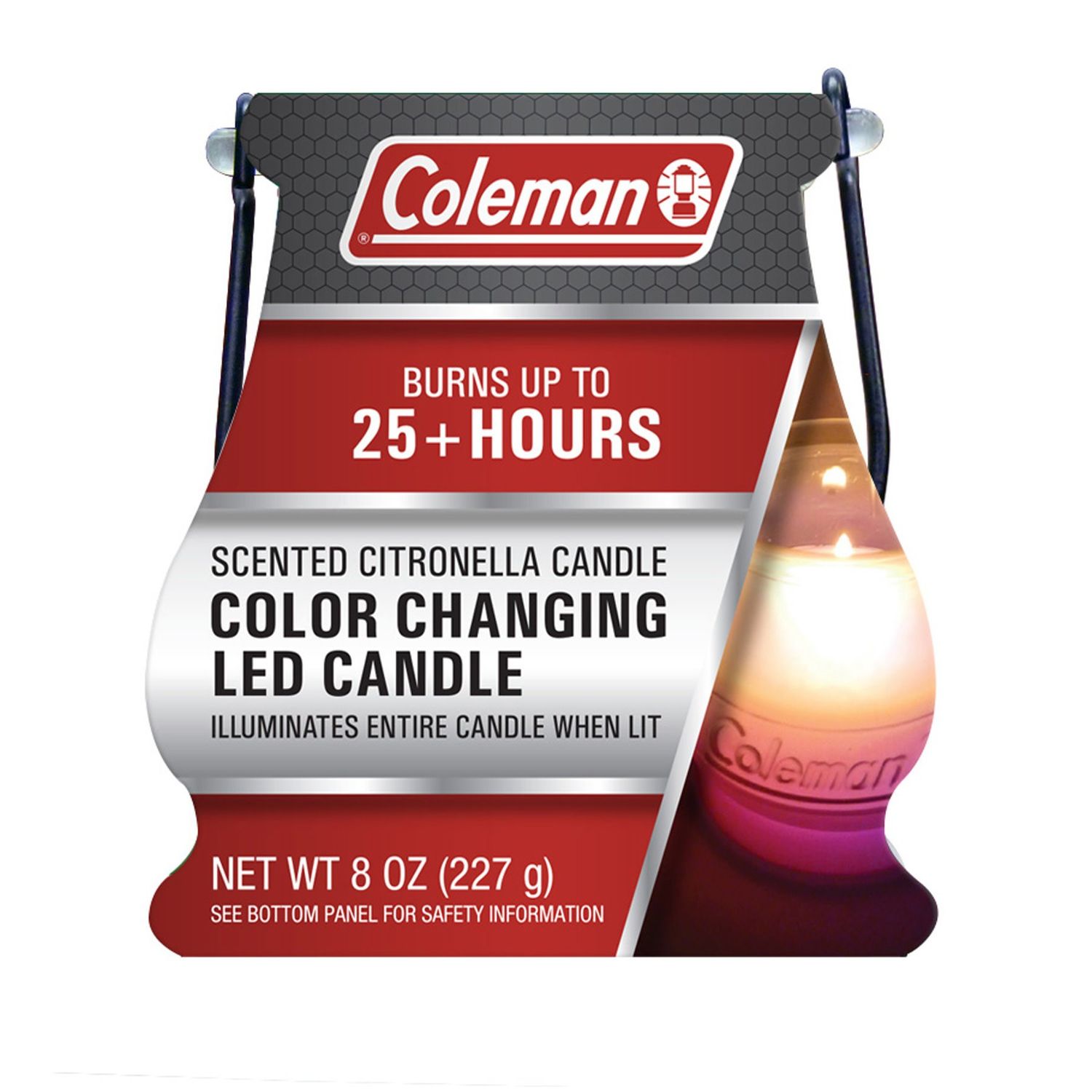 Citro Candle w/LED Color Change