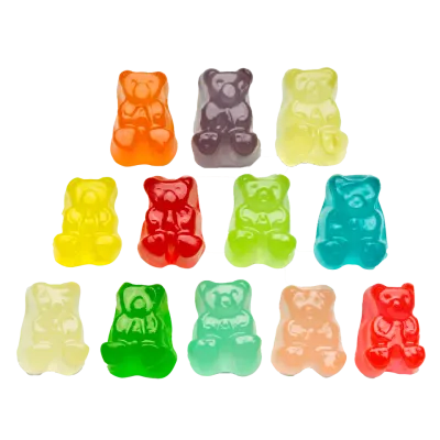 12 Flavor Gummi Bear Cubs 0.5 oz