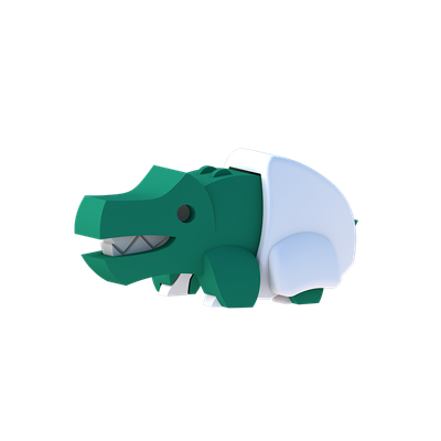 Baby Crocodile Halftoy