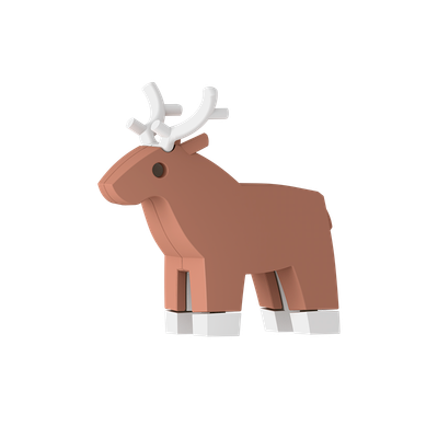 Clearance - Reindeer Halftoy