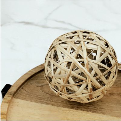 Natural Ratan Ornament 4&quot;