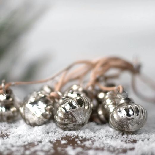 Silver Ornament Bunch