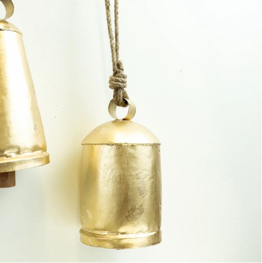 Gold Cowbell 8.5&quot;