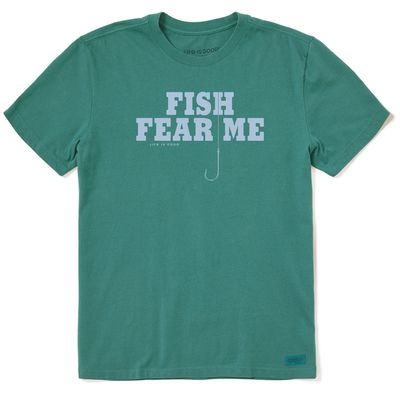 Men&#39;s Fish Fear Me Hook Short Sleeve