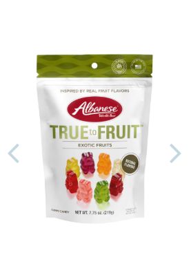True to Fruit Gummi Bears