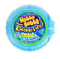 Hubba Bubba Bubble Tape Sour Blue Raspberry