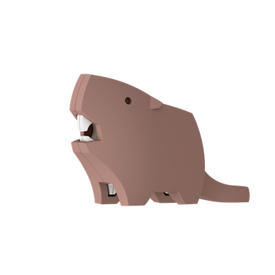 Beaver Halftoy