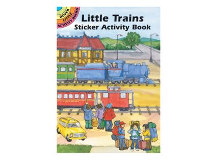Little Activity Book - Little Trains Sticker