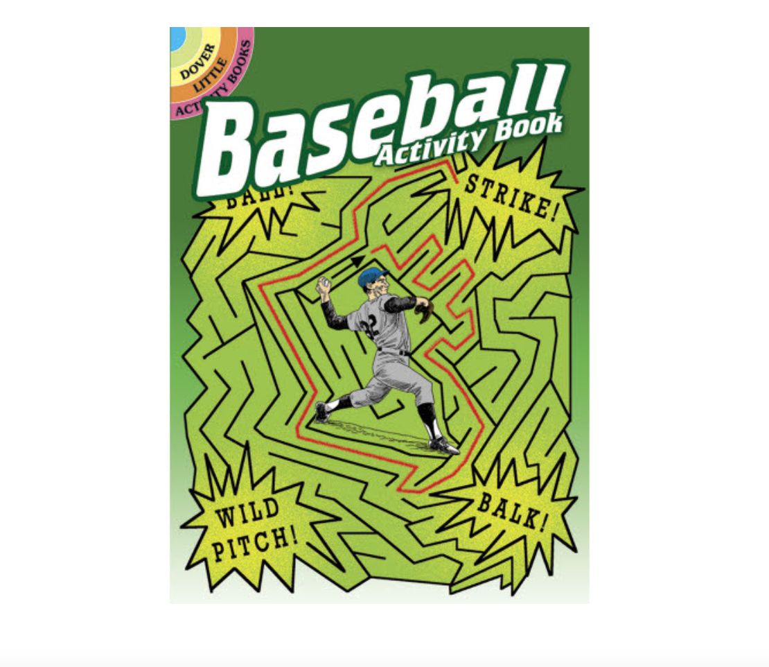 Little Activity Book - Baseball Activity Book