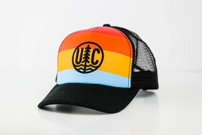 Striped Trucker Cap