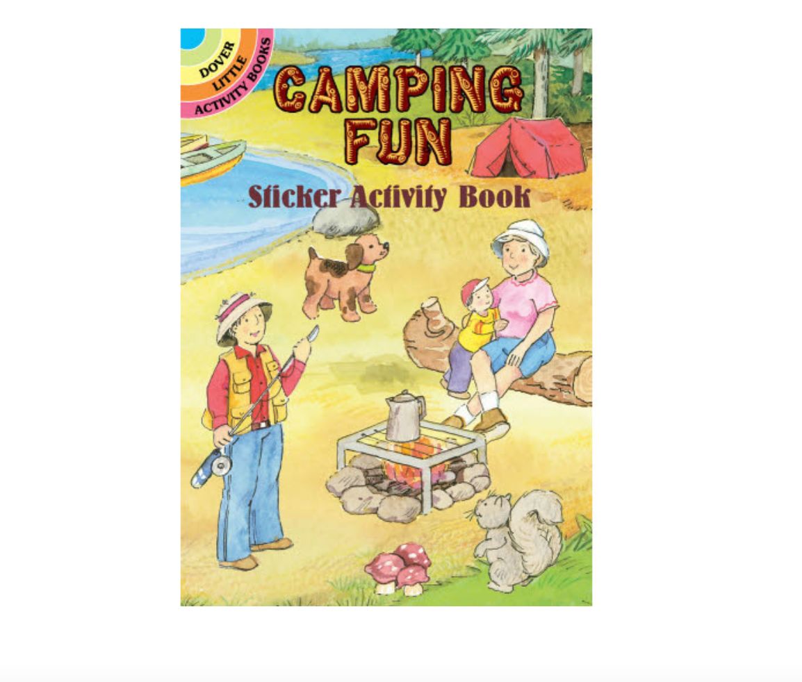 Little Activity Book - Camping Fun Sticker