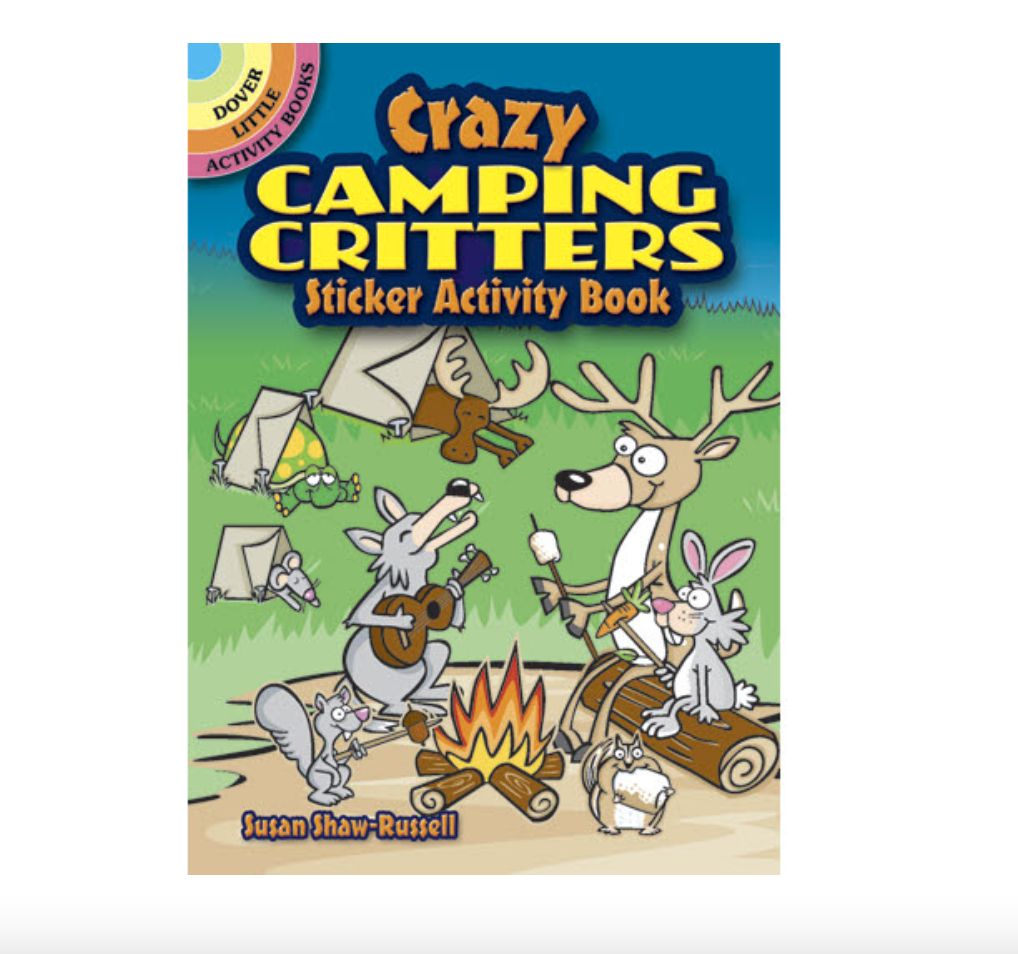 Little Activity Book - Crazy Camping Critters