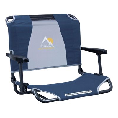 Big Comfort Stadium Chair With Armrests Navy