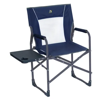 Slim-Fold Director&#39;s Chair - Indigo Blue