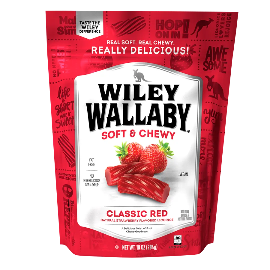 Wiley Wallaby Red Licorice