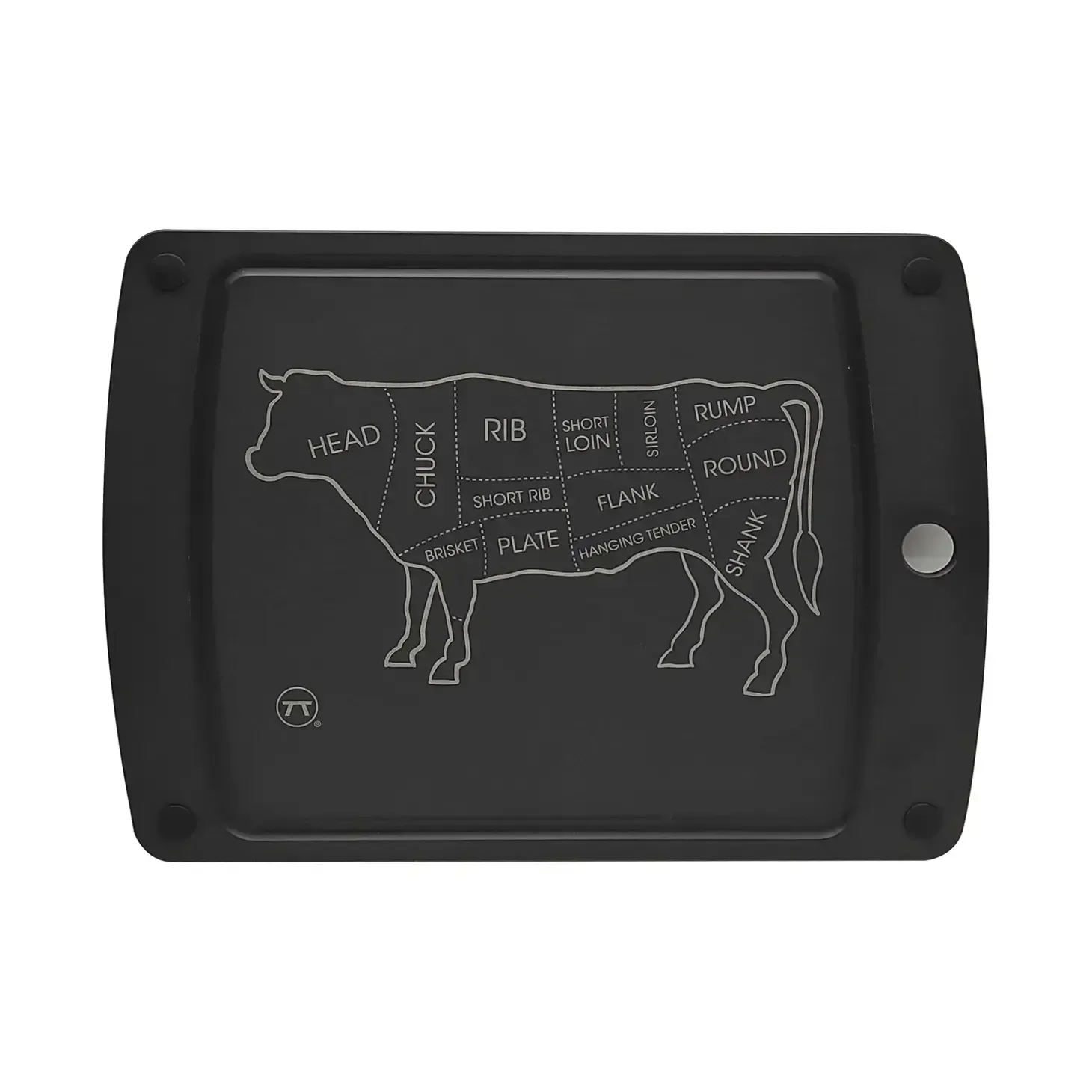 Cow Cuts Grill Cutting Board