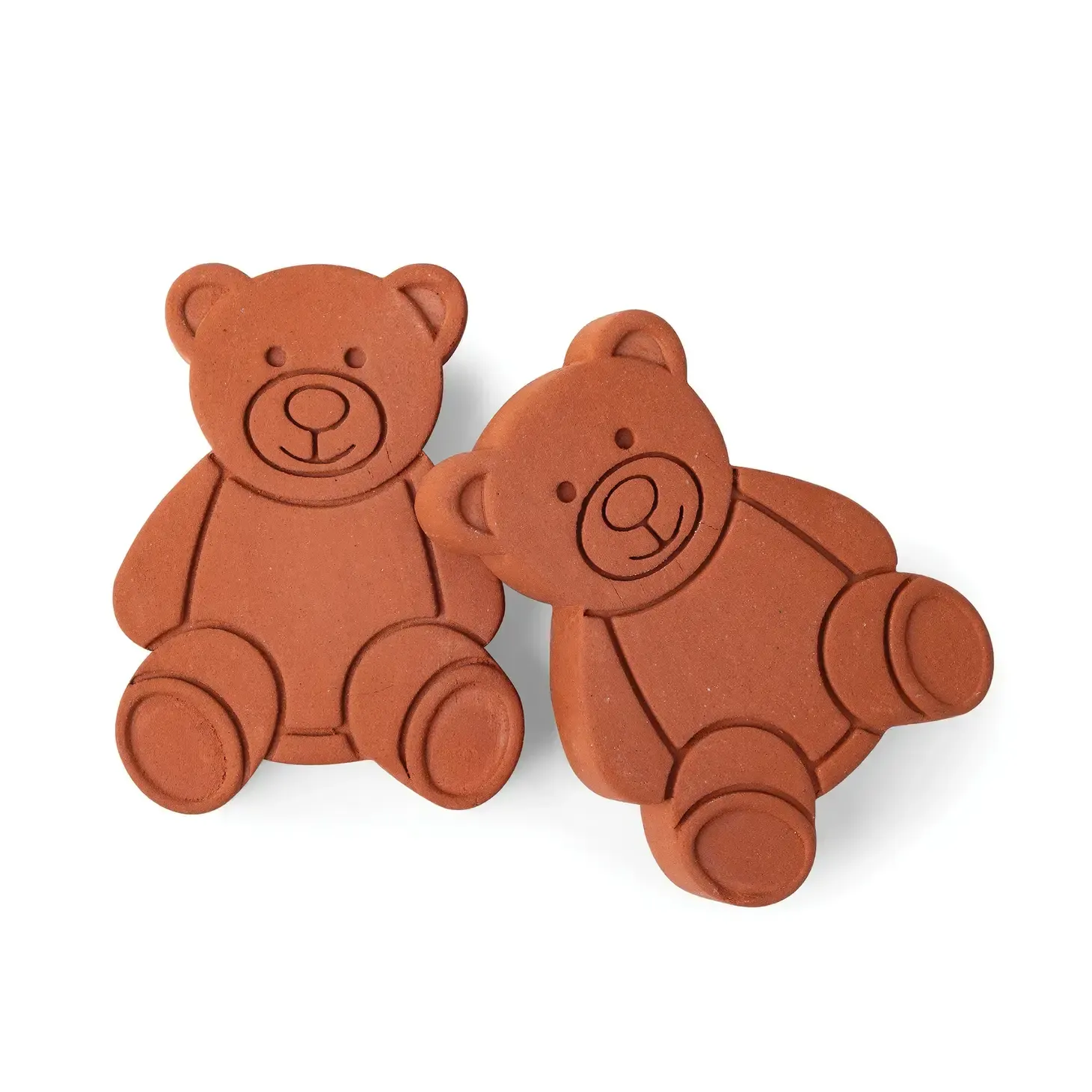 Terracotta Sugar Bear Keeper &amp; Saver - Set of 2